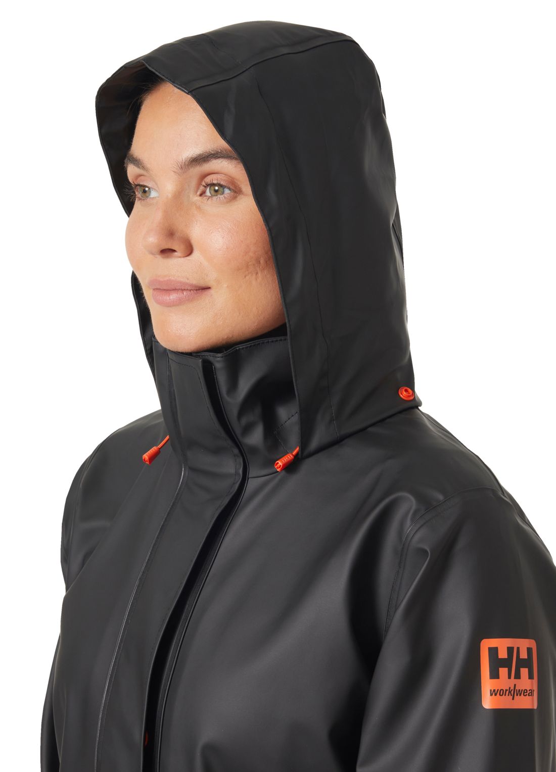 Helly Hansen Workwear Women's Gale PU Waterproof Rain Jacket