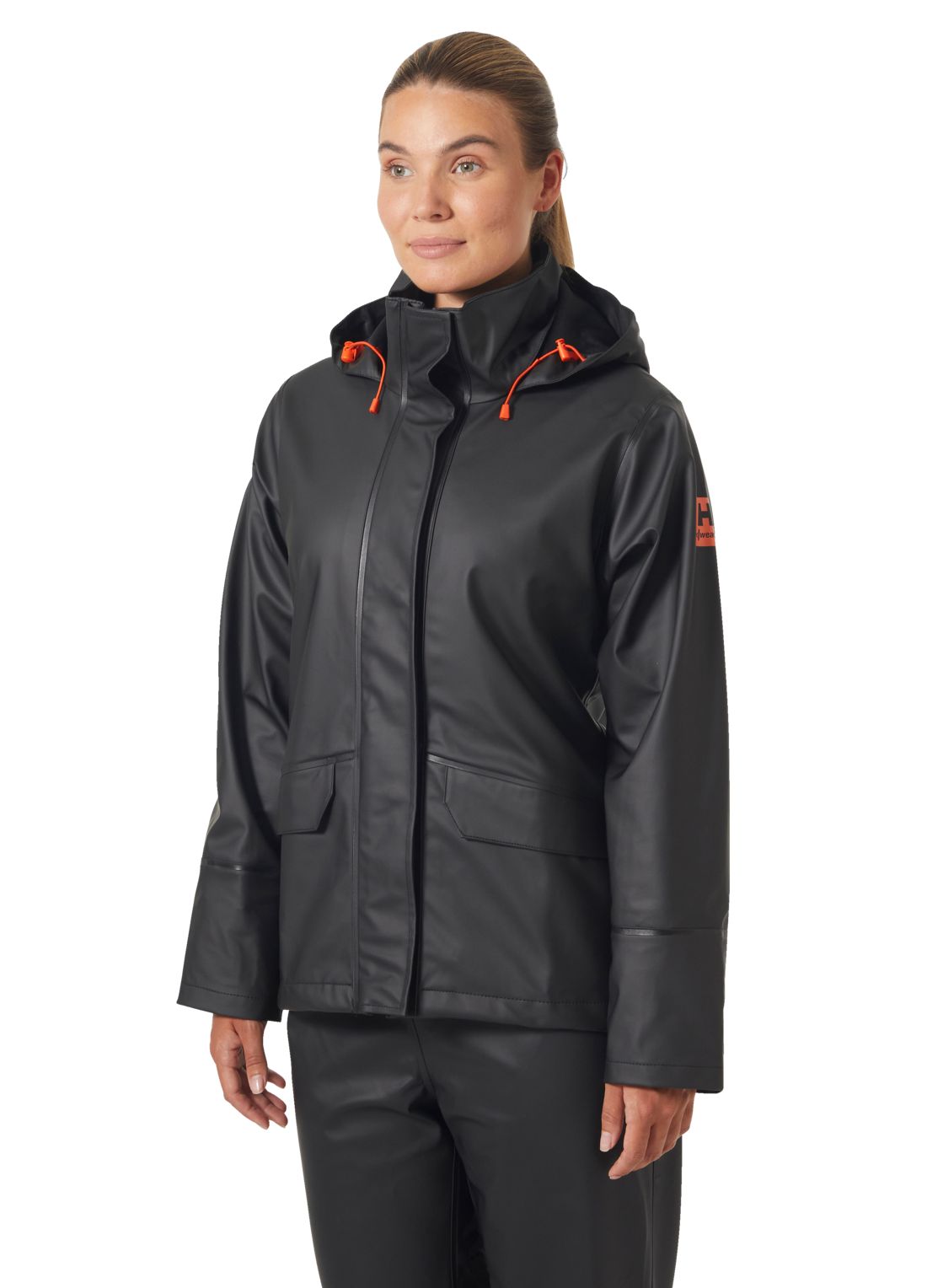 Helly Hansen Workwear Women's Gale PU Waterproof Rain Jacket