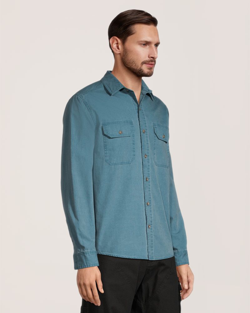 Dakota WorkPro Series Men's Pigment Dyed Cotton Long Sleeve