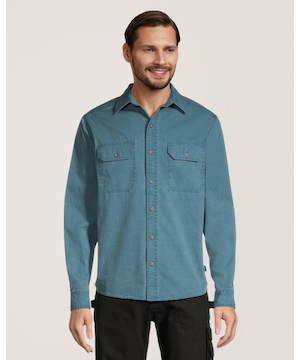 Dakota WorkPro Series Men's Pigment Dyed Cotton Long Sleeve Work Shirt