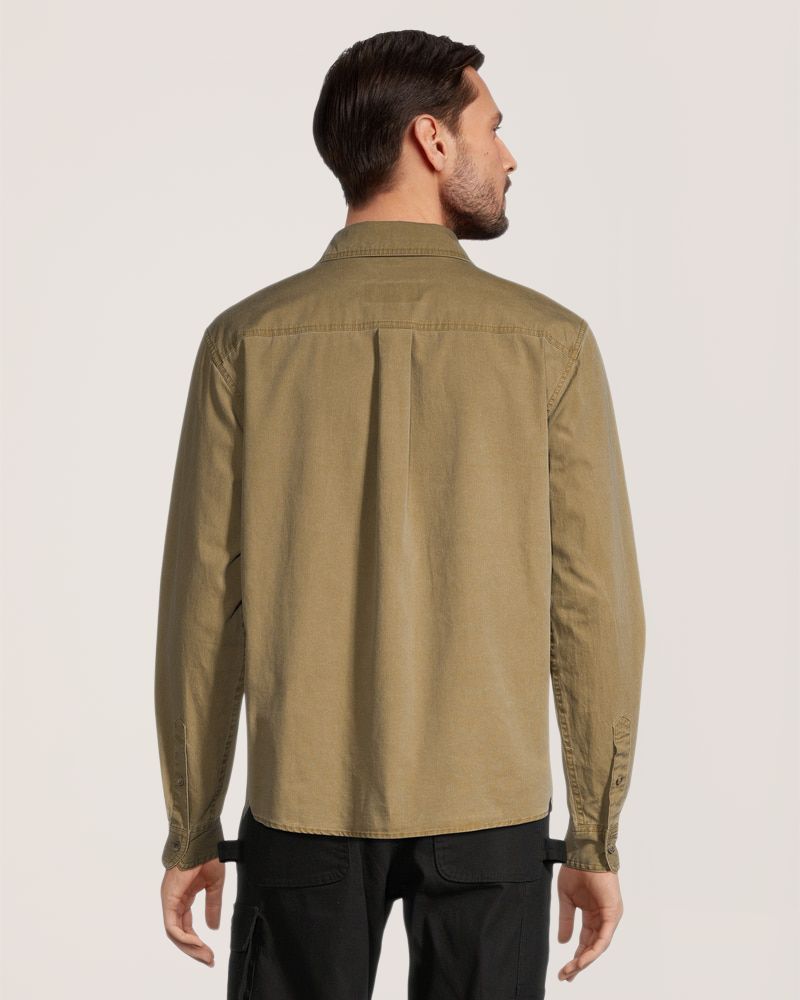 Dakota WorkPro Series Men's Pigment Dyed Cotton Long Sleeve Work Shirt