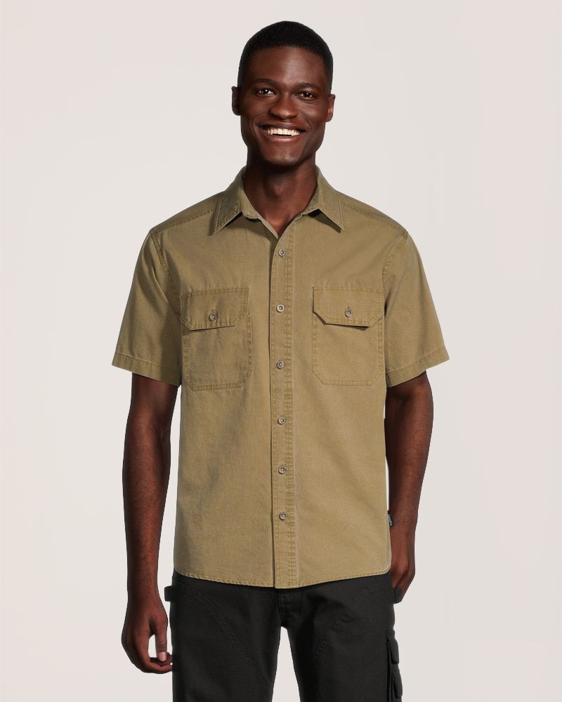 Dakota WorkPro Series Men's Pigment Dyed Cotton Short Sleeve Work