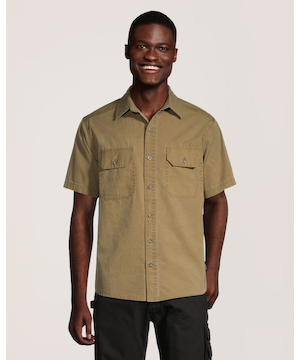 Dakota WorkPro Series Men's Pigment Dyed Cotton Short Sleeve Work Shirt