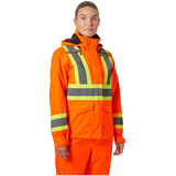 Helly Hansen Workwear Women's Alta Hi-Vis Shell Jacket Front_Angled_Right