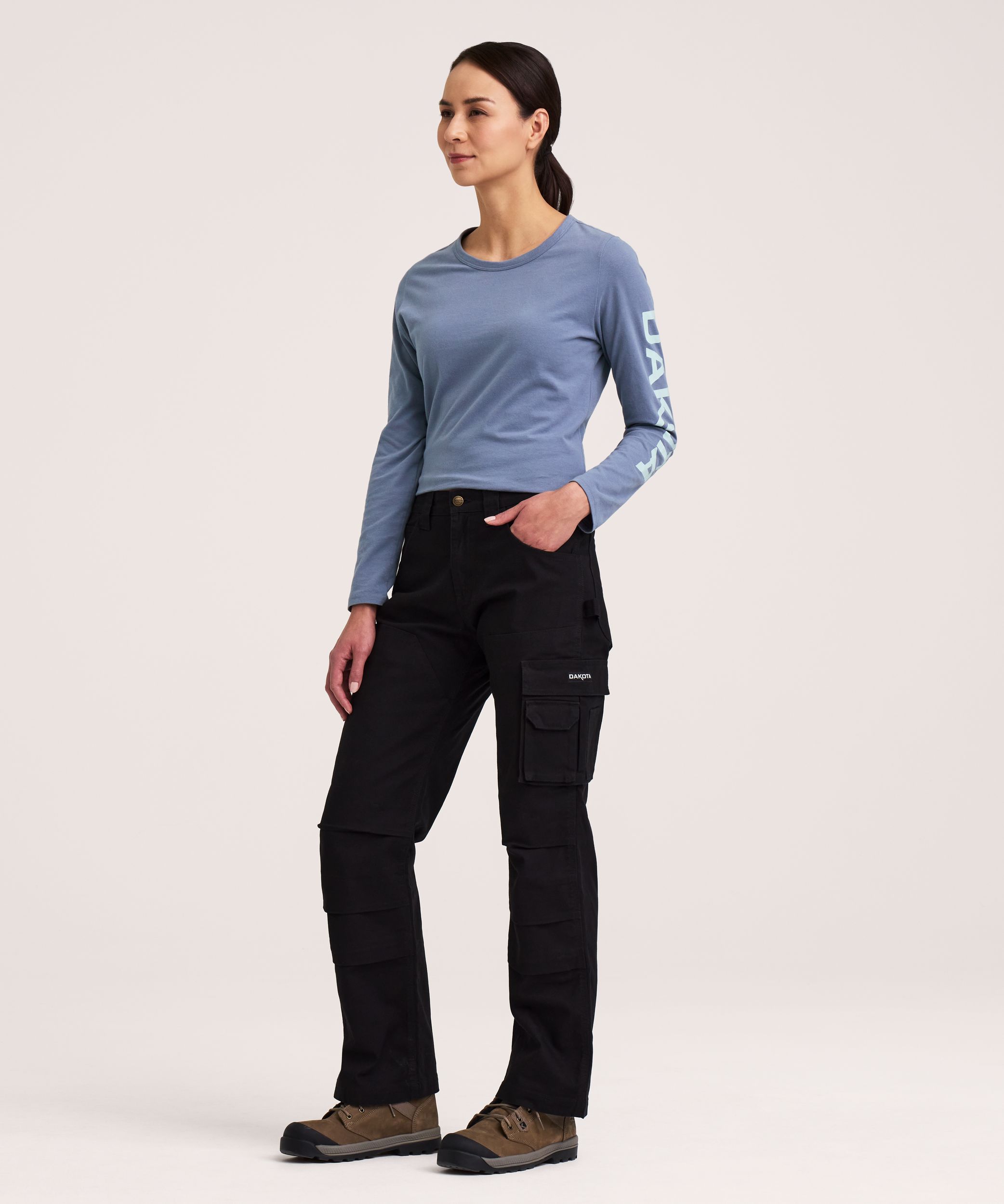 Pantalon de travail en coutil extensible pour femmes, série WorkPro, Dakota