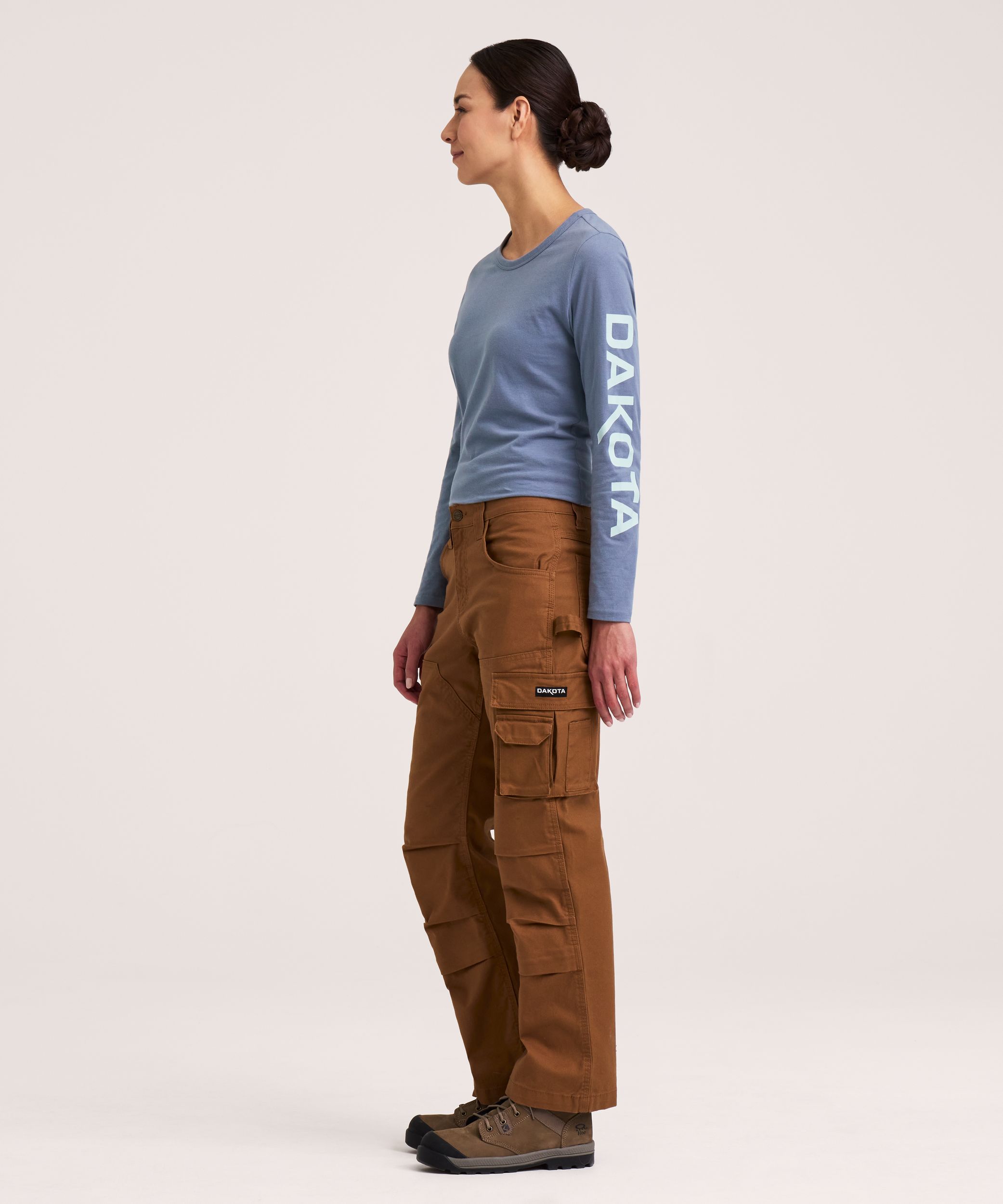 Pantalon de travail en coutil extensible pour femmes, série WorkPro, Dakota