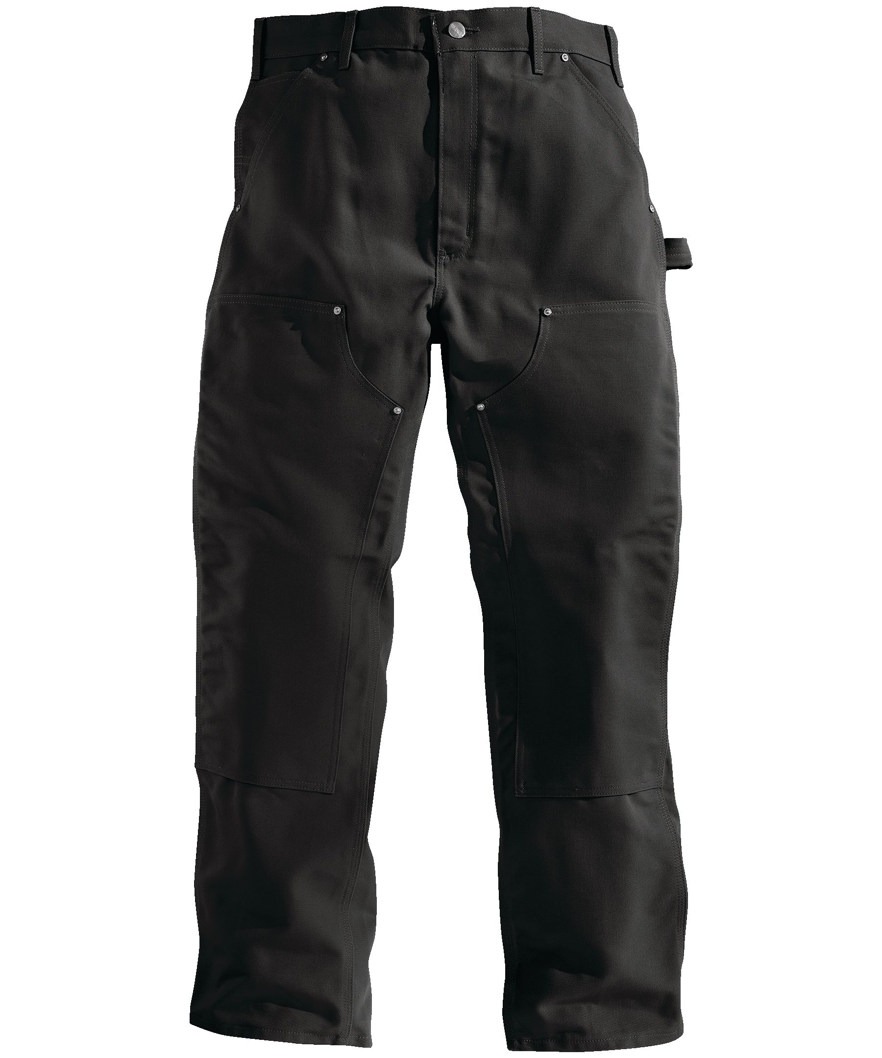 Carhartt Men's B01 Loose Straight Firm Duck Double-Front Dungarees