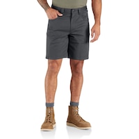 Carhart Men's Force Relaxed Fit Work Shorts Front_Angled_Right