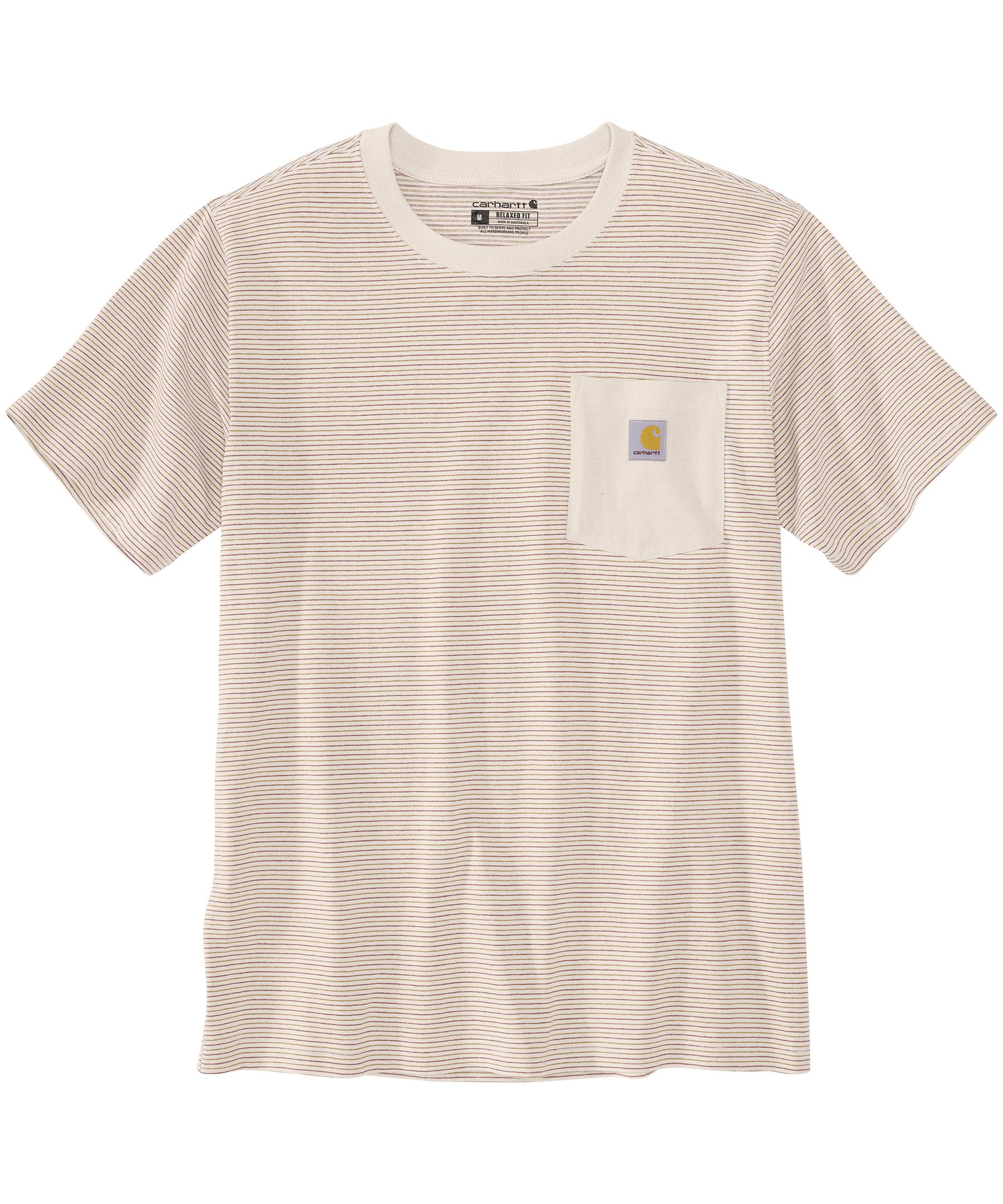 Carhartt Men's Stripe Pocket T Shirt