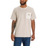 Carhartt Men's Stripe Pocket T Shirt Front_Flat