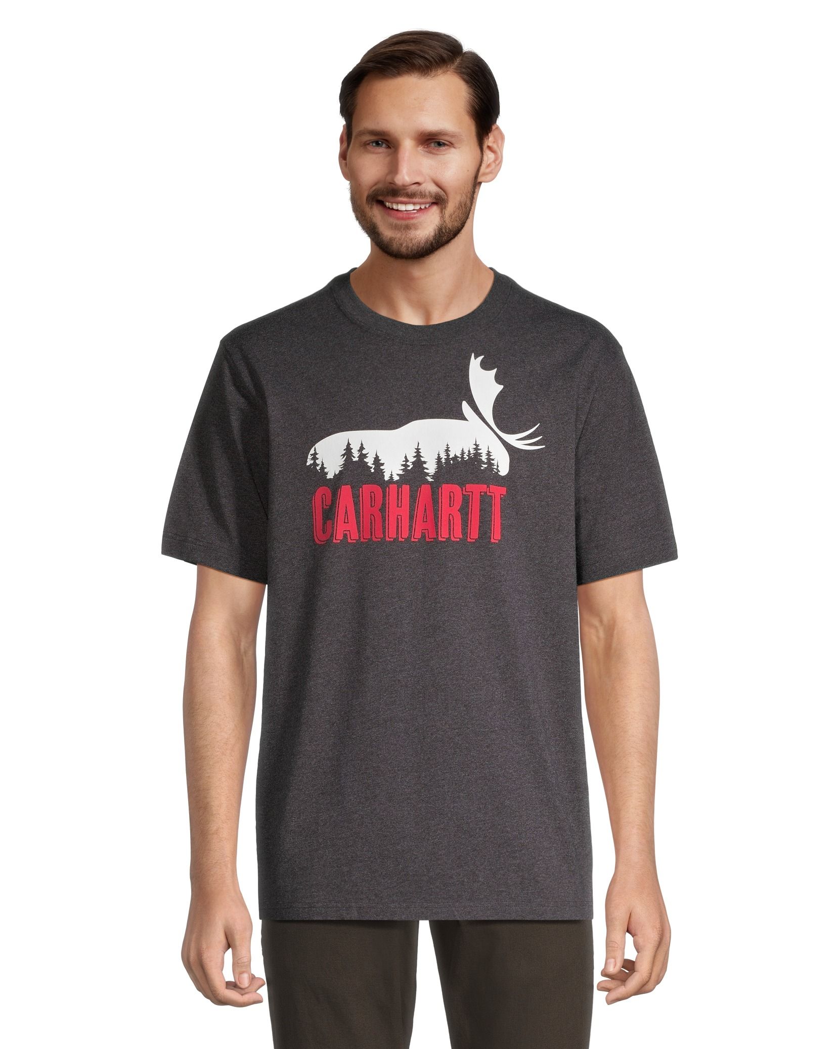 Carhartt Men's Exclusive Moose Graphic T Shirt