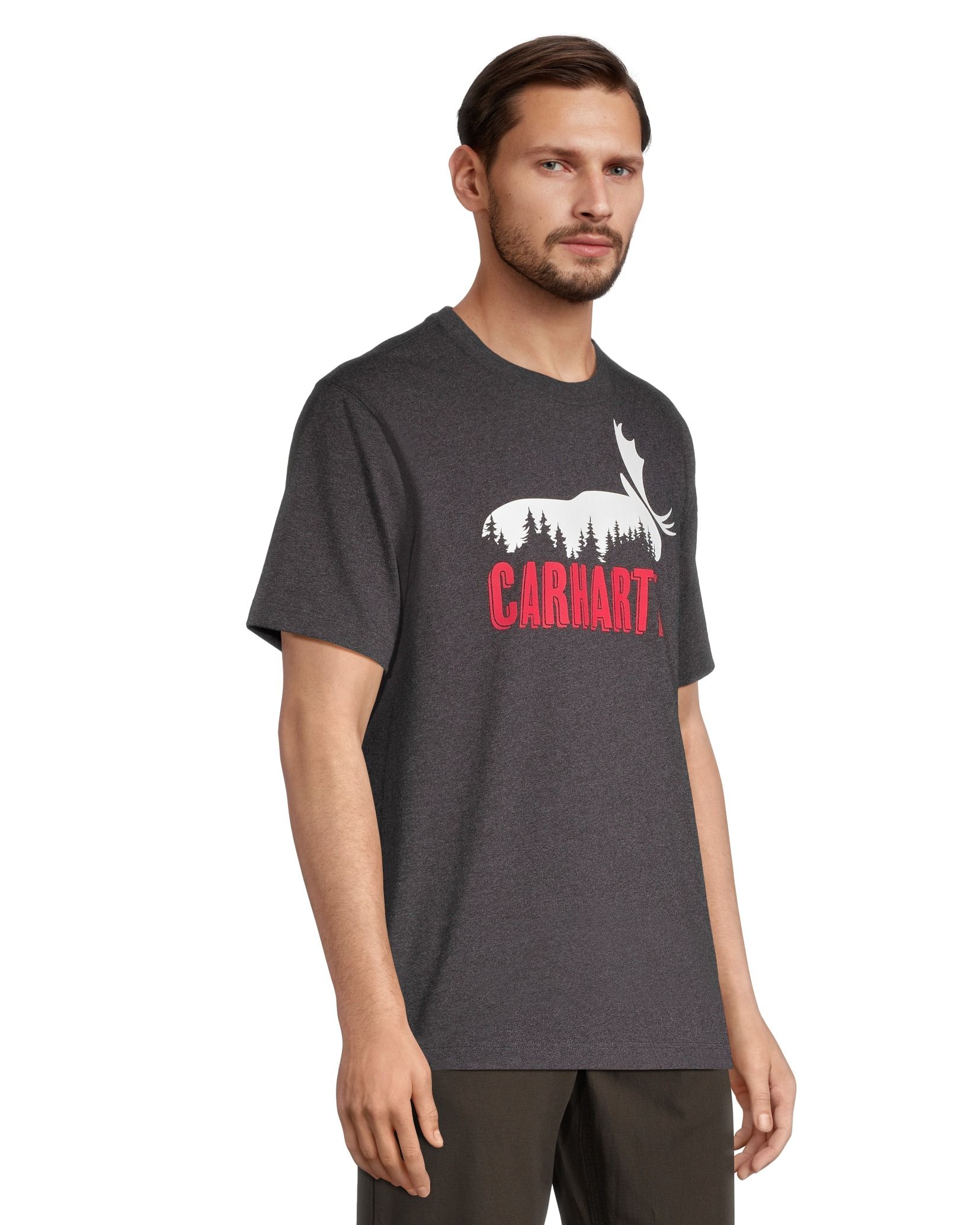 Carhartt Men's Exclusive Moose Graphic T Shirt