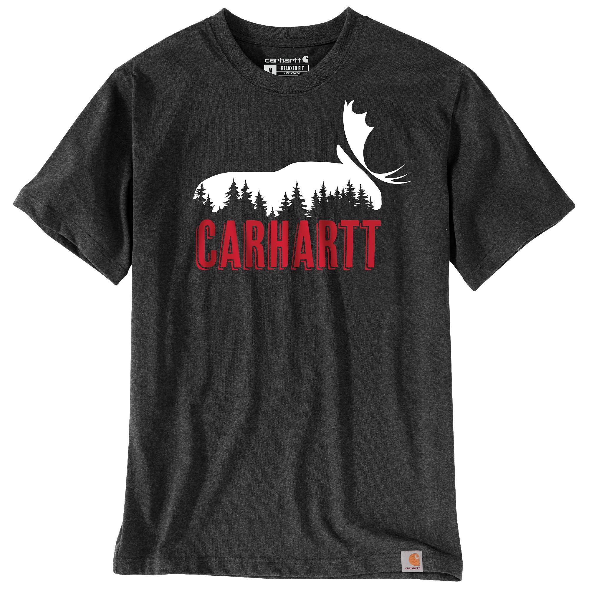 Carhartt Men's Exclusive Moose Graphic T Shirt