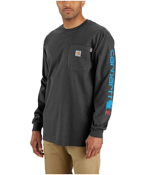 T-shirt graphique chiné Carhartt Force à manches longues pour hommes