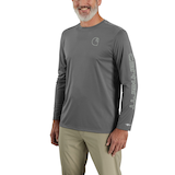 Carhartt Men's Force Sun Defender Long Sleeve T Shirt