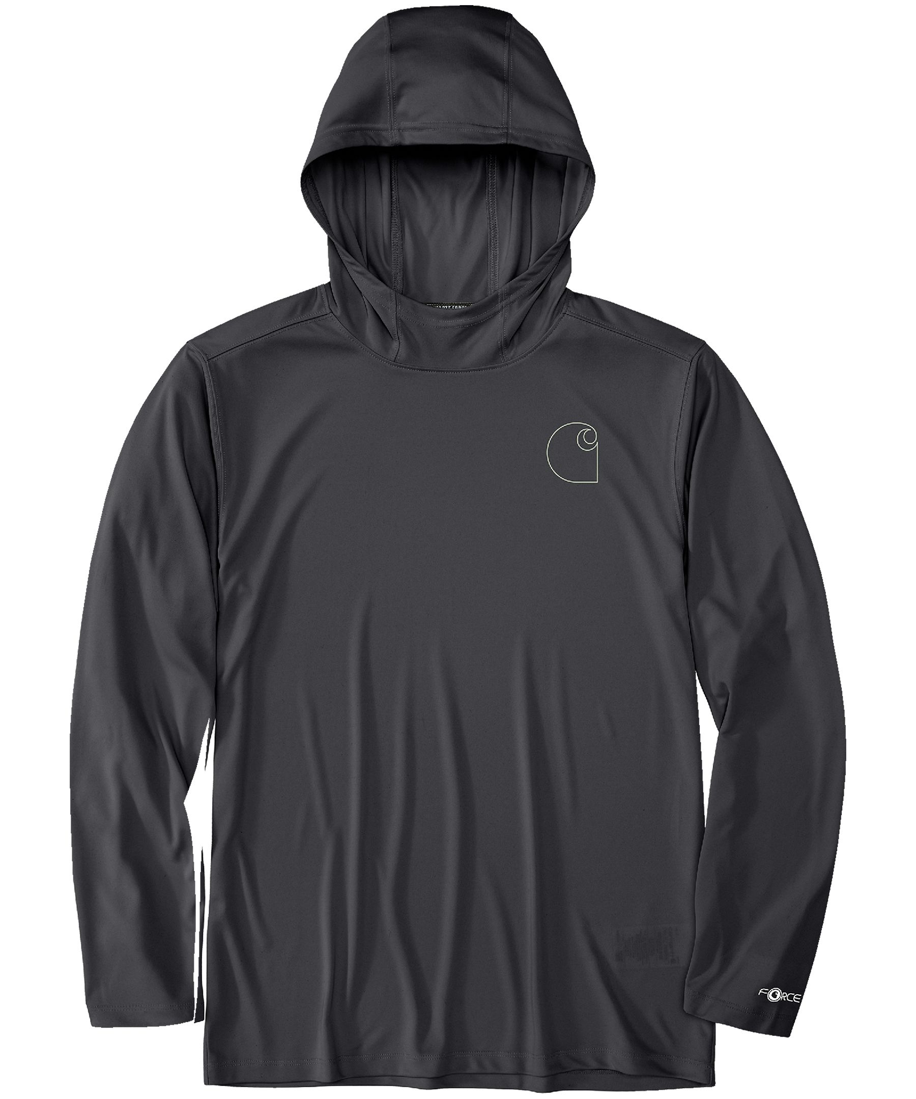 Carhartt Men's Force Sun Defender Long Sleeve Hooded T-Shirt