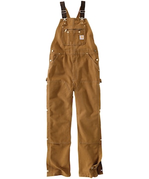 Carhartt Men's Loose Fit Firm Duck Bib Overalls