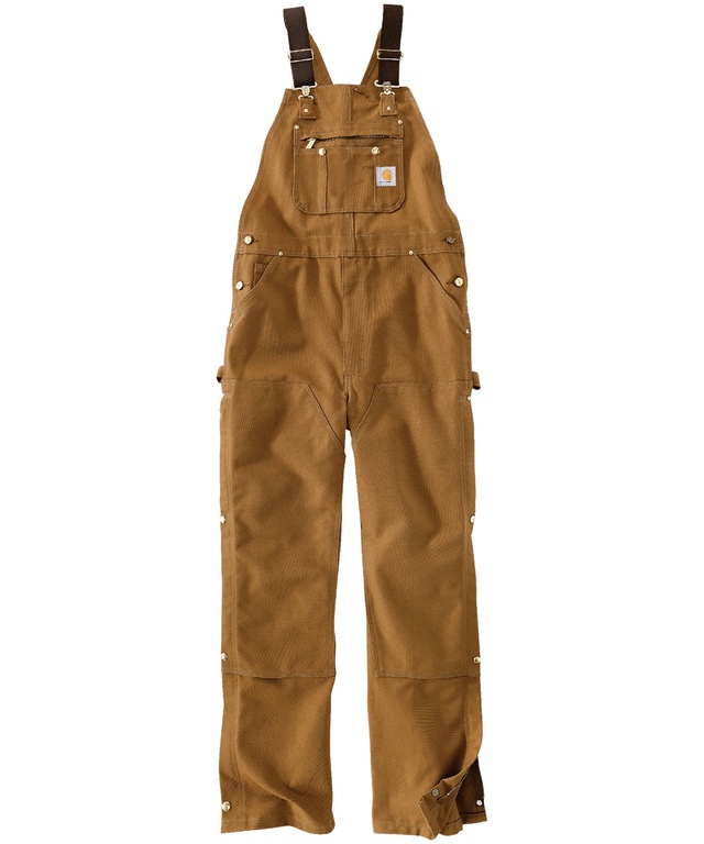 Carhartt Men's Loose Fit Firm Duck Bib Overalls