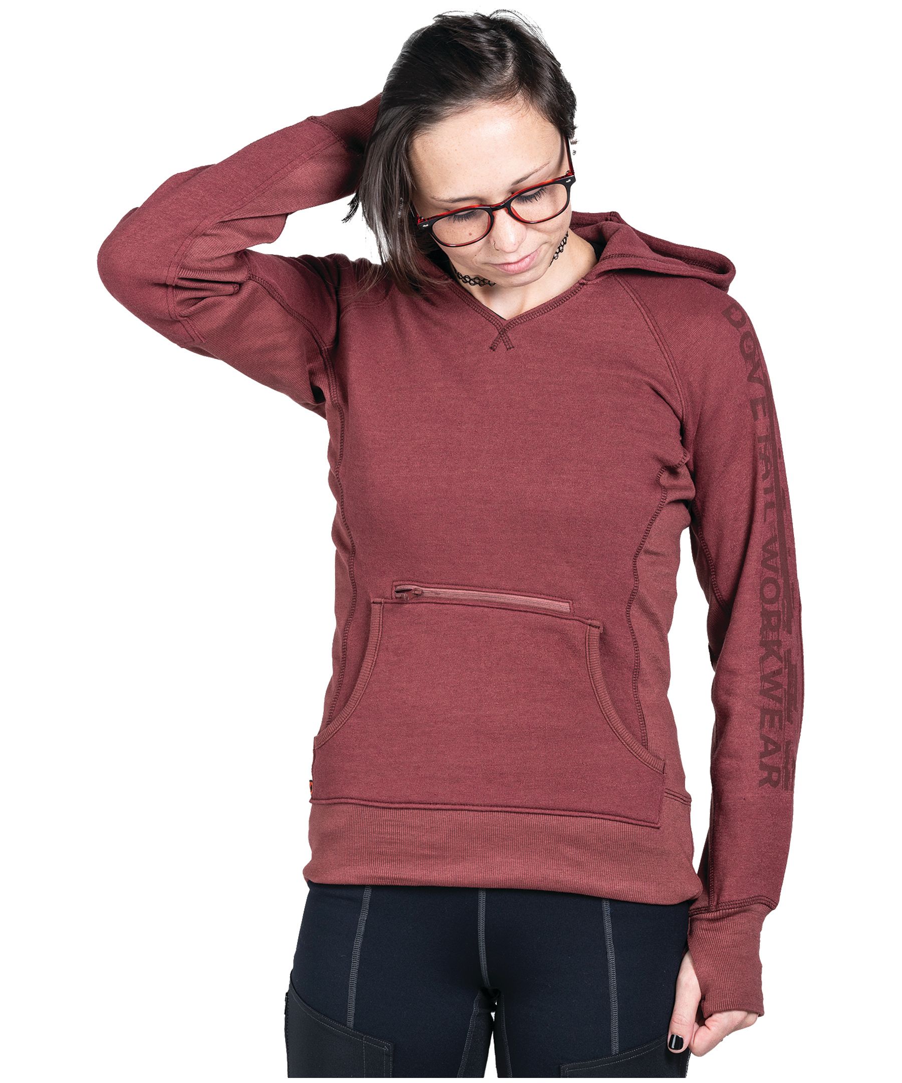 Chandail à capuche de travail pour femmes, Anna, Dovetail Workwear