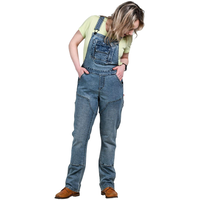 Dovetail Workwear Women's Freshley Overalls Front_Flat