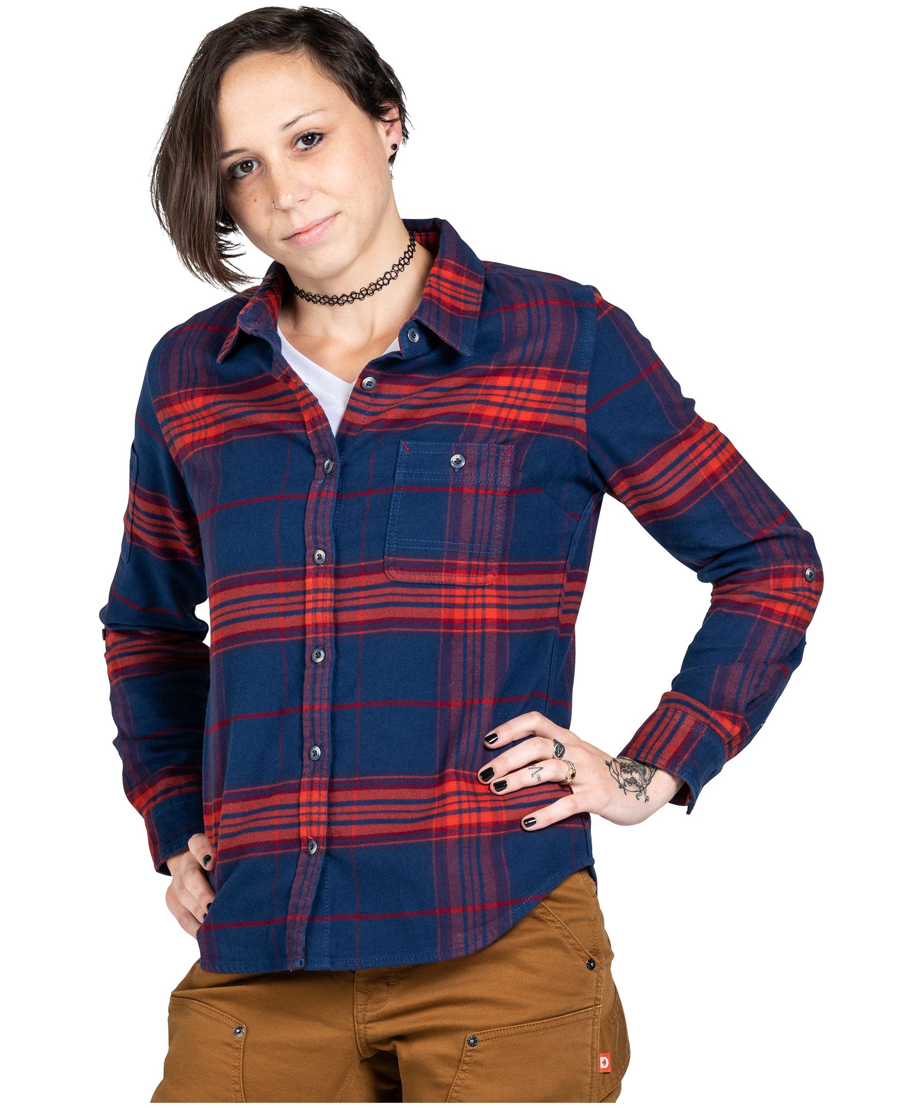 Chemise de travail pour femmes, Givens, Dovetail Workwear