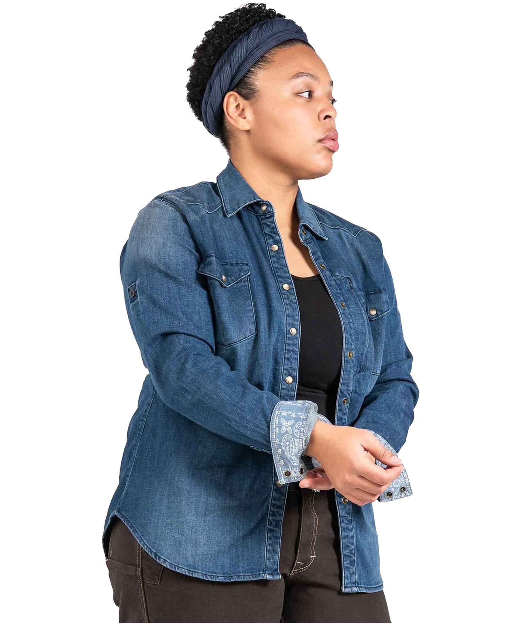 Chemise de travail pour femmes, Zeller, Dovetail Workwear