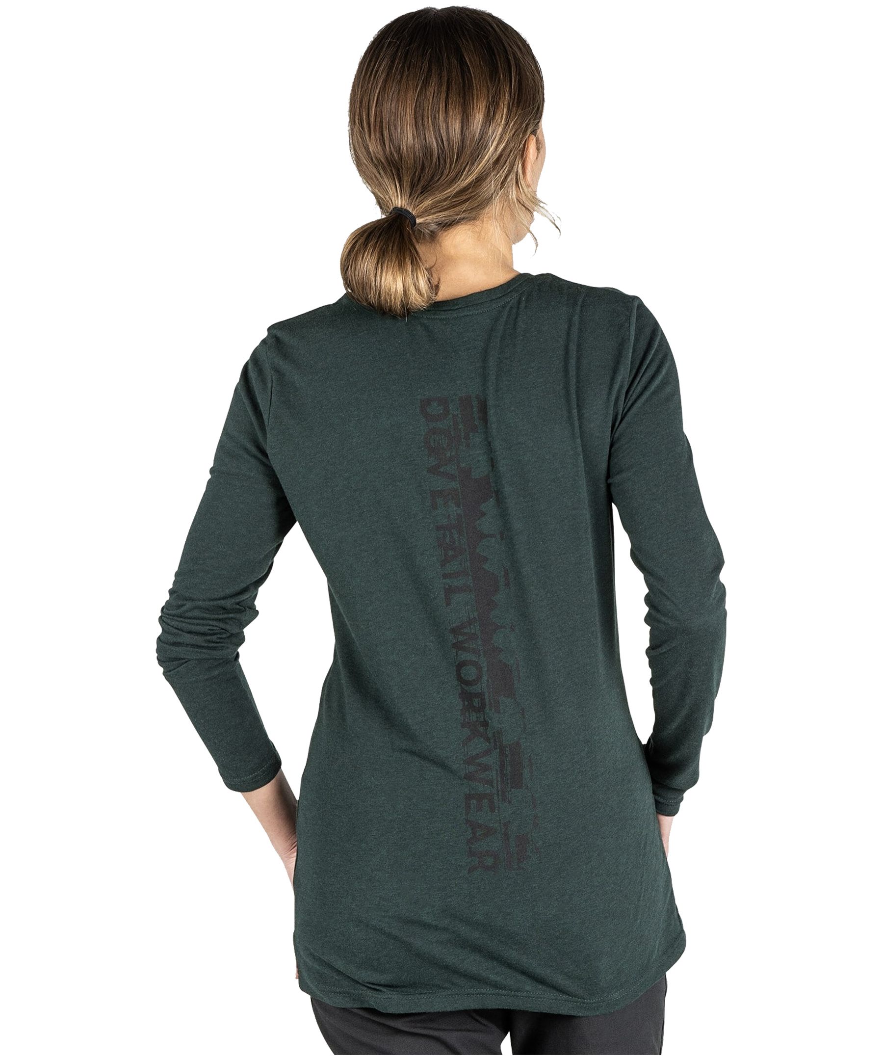 Dovetail Workwear Women's UPF 25 Back Logo T Shirt