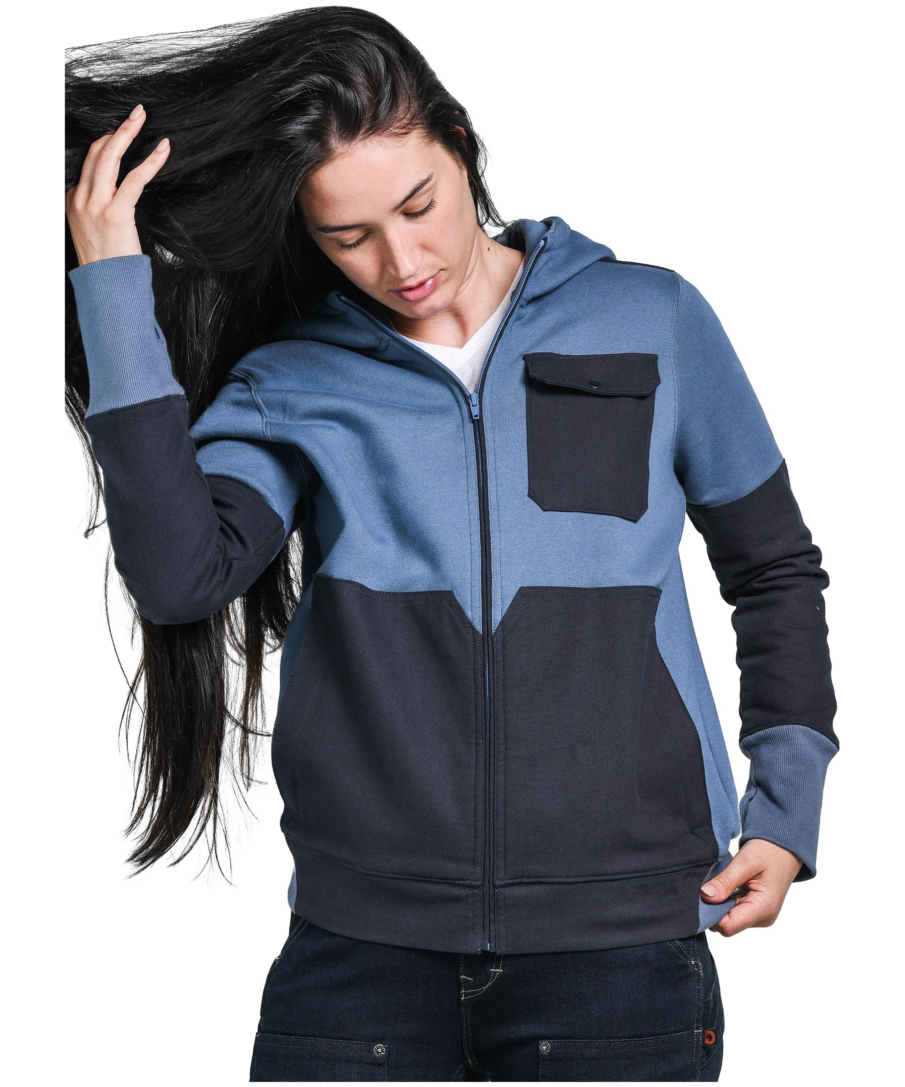 Dovetail Workwear Women's Rugged Zip Hoodie