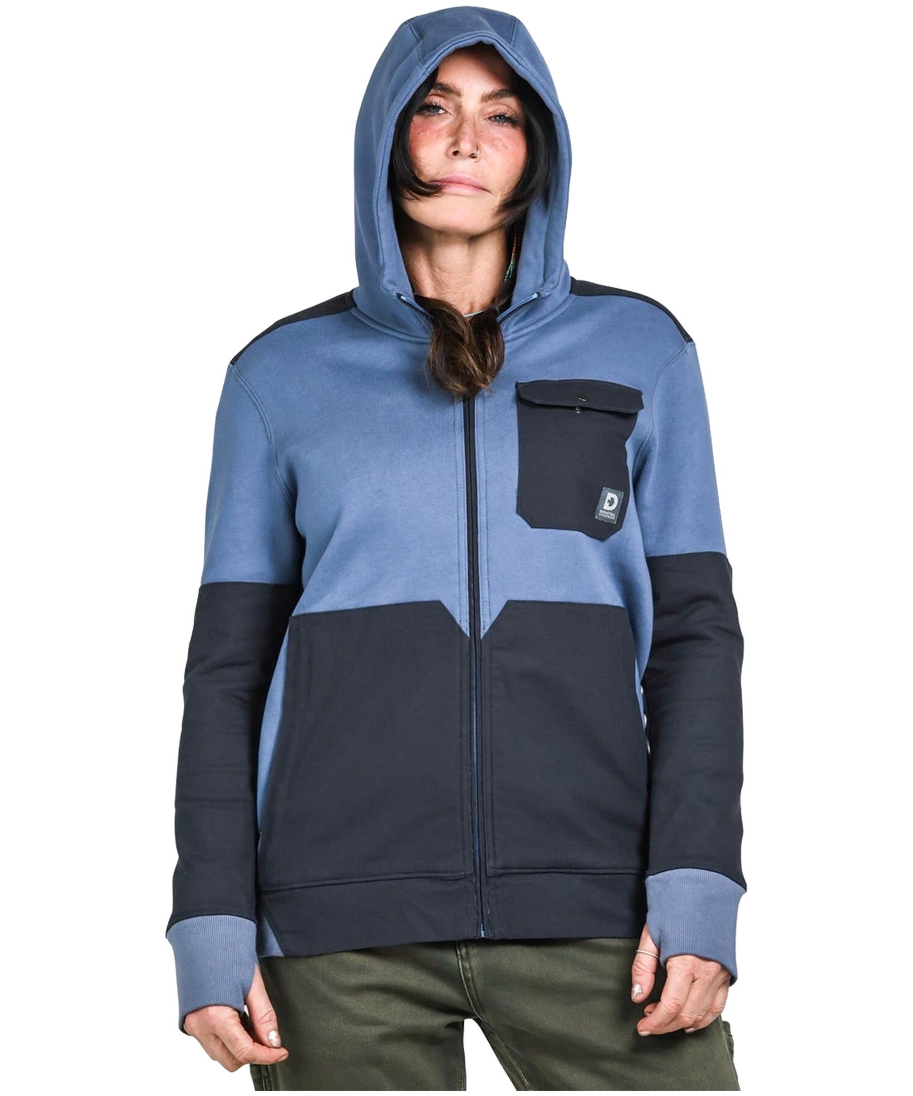 Dovetail Workwear Women's Rugged Zip Hoodie
