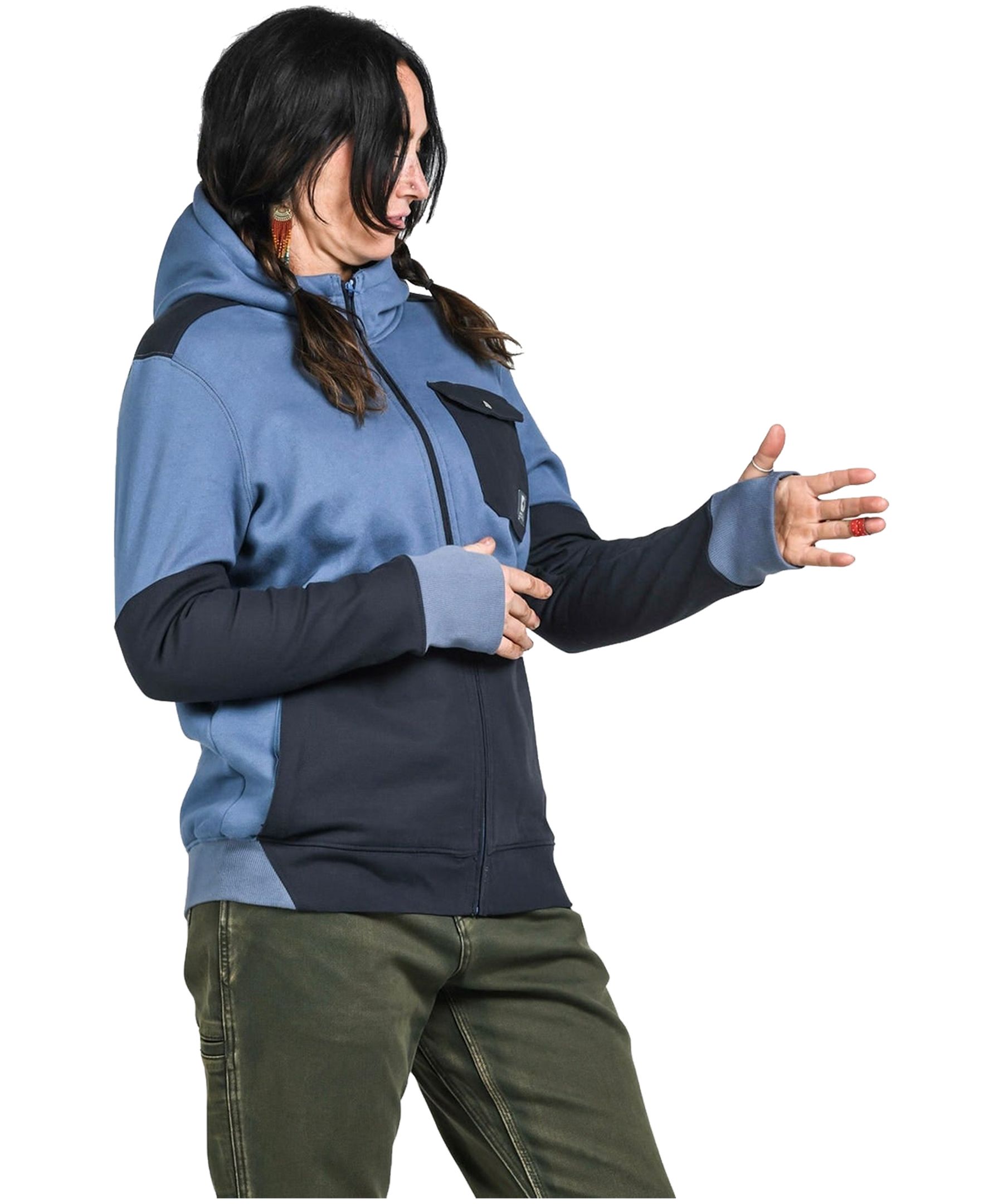 Dovetail Workwear Women's Rugged Zip Hoodie