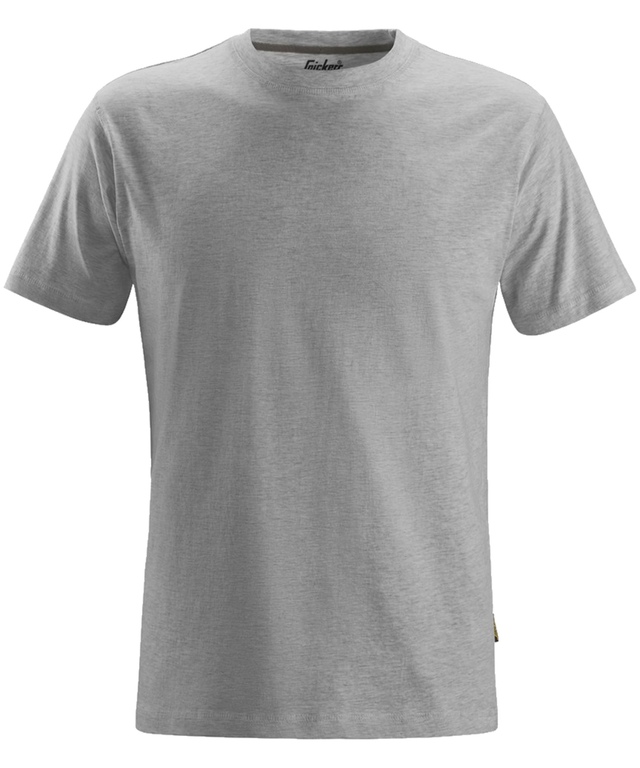 T-shirt classique sans étiquette pour hommes, Snickers Workwear