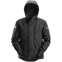 Veste imperméable isolée 37.5 pour hommes, AllRoundWork, Snickers Workwear Front_Flat