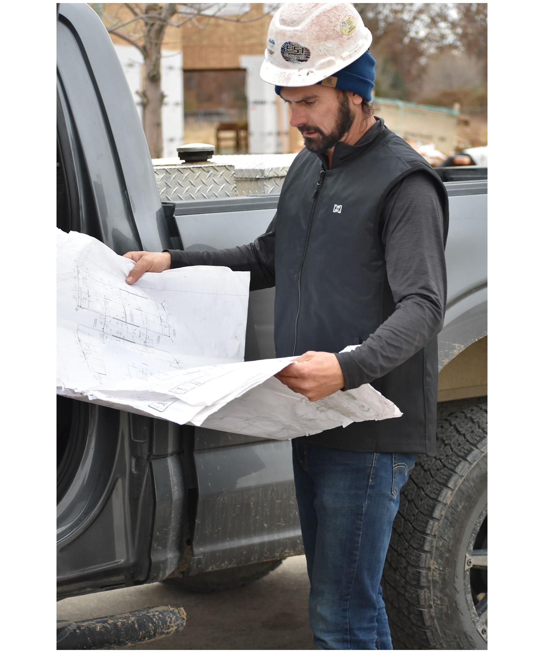 Gilet fonctionnel et chauffant pour hommes, Workwear Pro, Mobile Warming