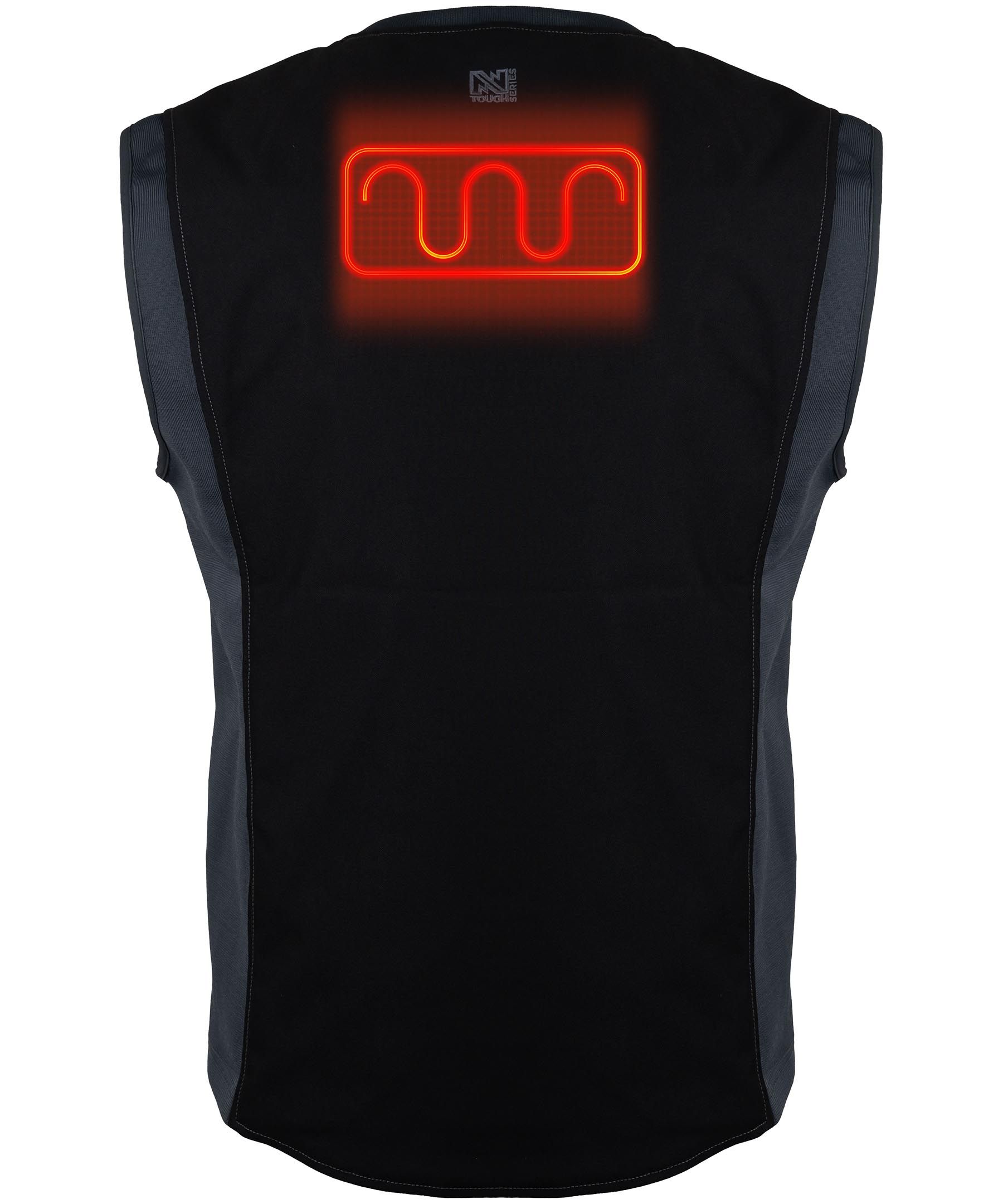 Gilet fonctionnel et chauffant pour hommes, Workwear Pro, Mobile Warming