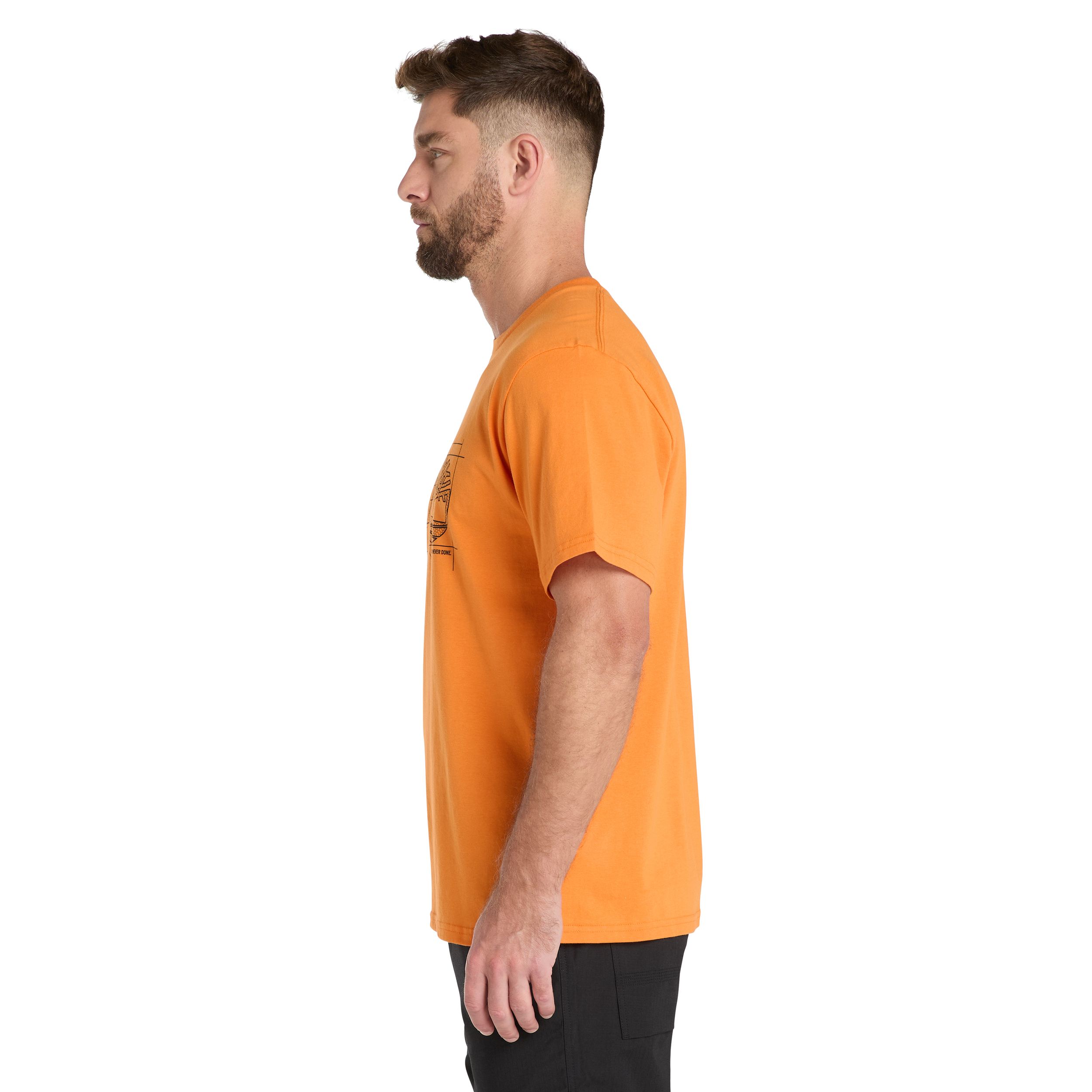 T-shirt à manches courtes avec logo schéma pour hommes, Timberland Pro