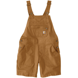 Combinaison courte en toile pour femmes, Carhartt Front_Flat