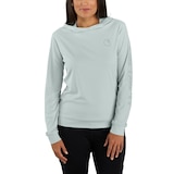 T-shirt à capuche à technologies Force et Sun Defender avec manches longues pour femmes, Carhartt Front_Flat