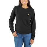 Carhartt Women's French Terry Crewneck Sweatshirt Front_Flat