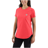 T-shirt à technologie Force avec poche pour femmes, Carhartt Front_Angled_Left