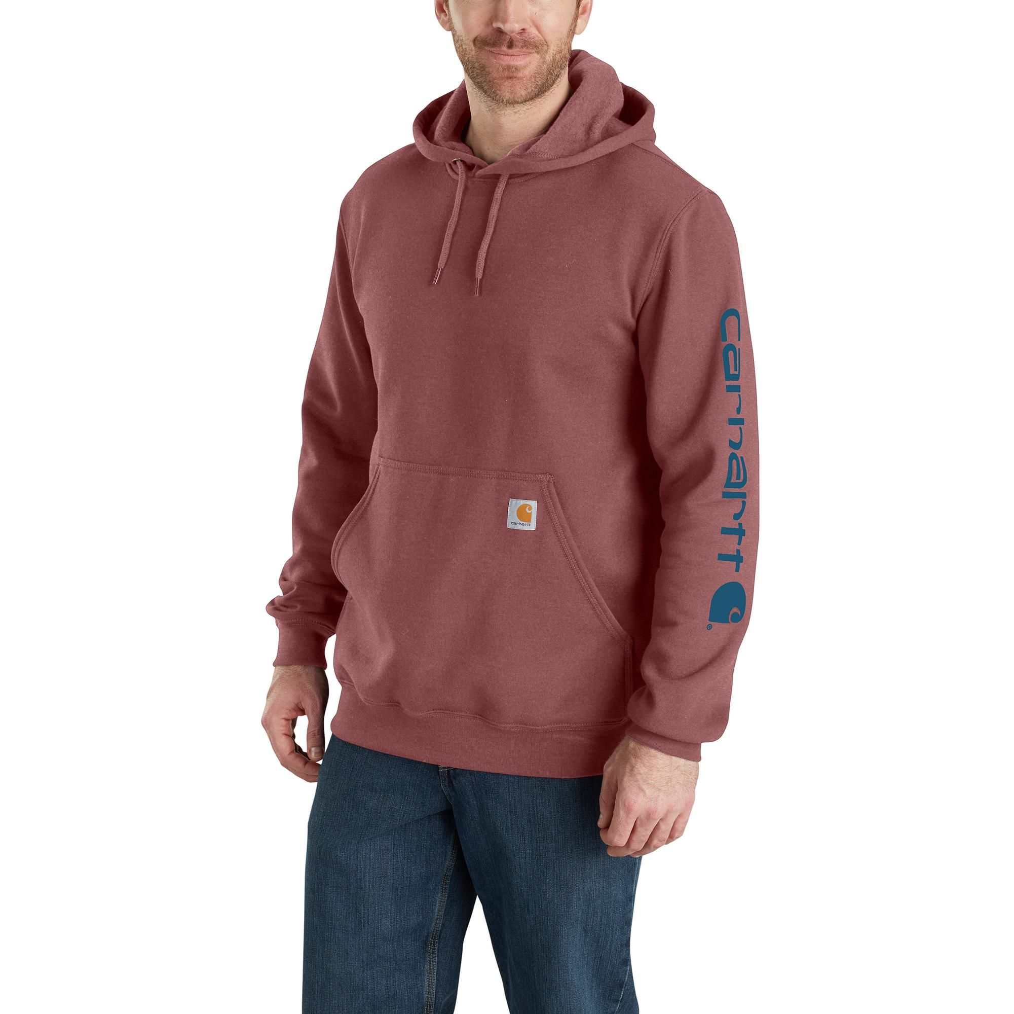 Carhartt Men's Logo Sleeve Pullover Hoodie | Mark's