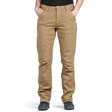 Pantalon de travail extensible en toile pour femmes, Go To, Dovetail Front_Flat
