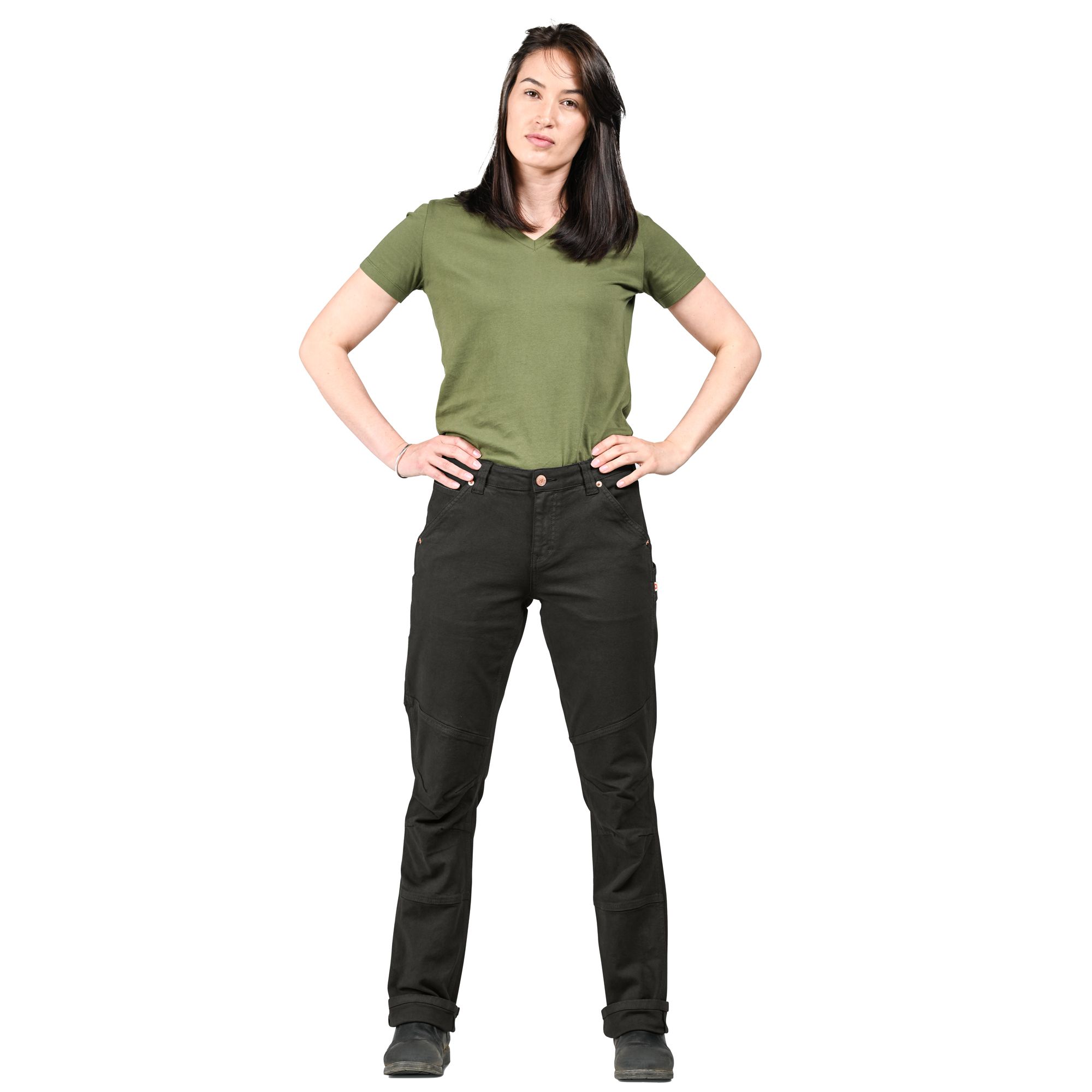 Pantalon en toile pour femmes, Go To, Dovetail