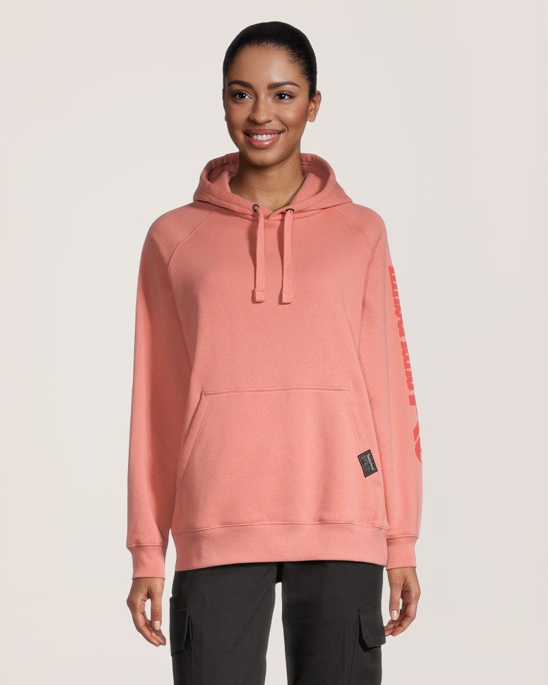 Timberland Pro Women's Honcho Sport Raglan Sleeve Original Fit Sleeve Logo Hoodie