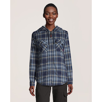 Veste de flanelle doublée en peluche pour femmes, Tough Duck