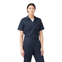 Dickies Women's Flex Temp-iQ® Short Sleeve Coveralls Front_Flat