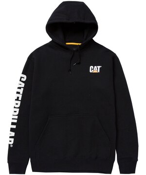 Chandail à capuche avec bannière de marque déposée pour hommes, CAT