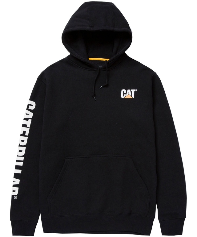 Chandail à capuche avec bannière de marque déposée pour hommes, CAT