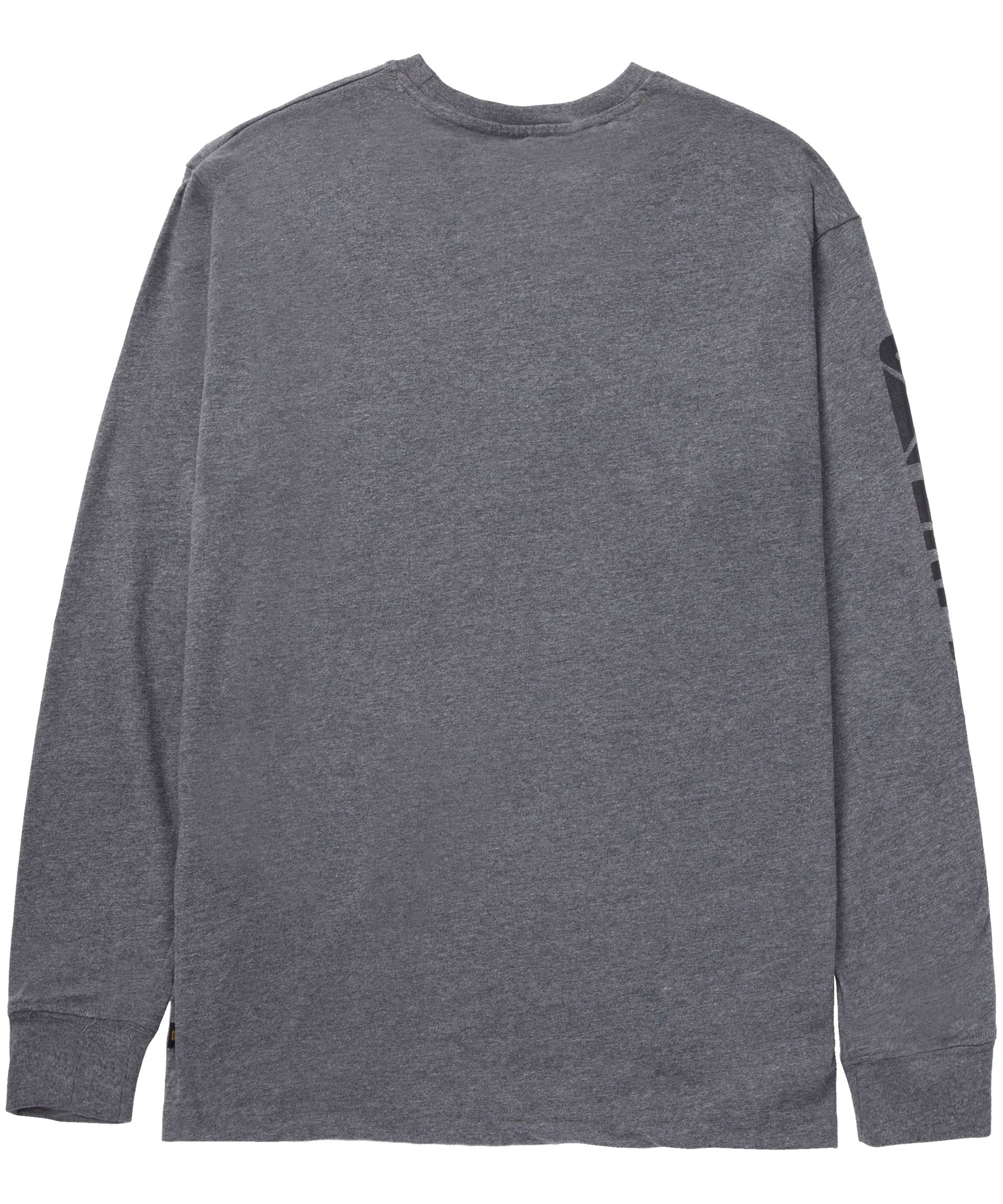 CAT Trademark Banner Long Sleeve Cotton T-Shirt