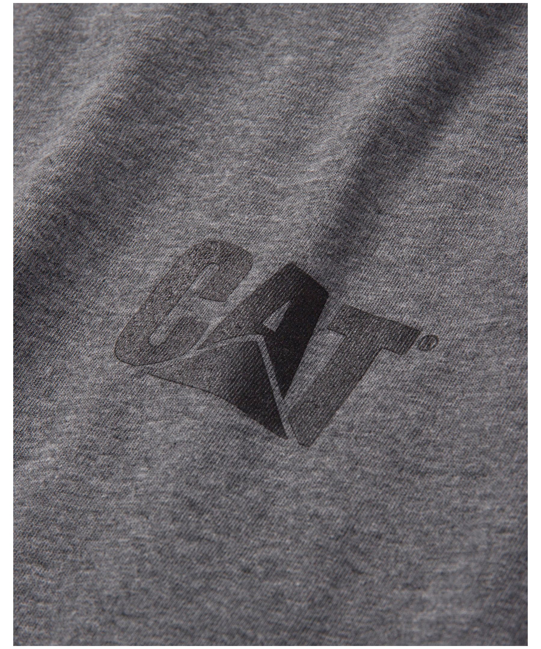 CAT Trademark Banner Long Sleeve Cotton T-Shirt