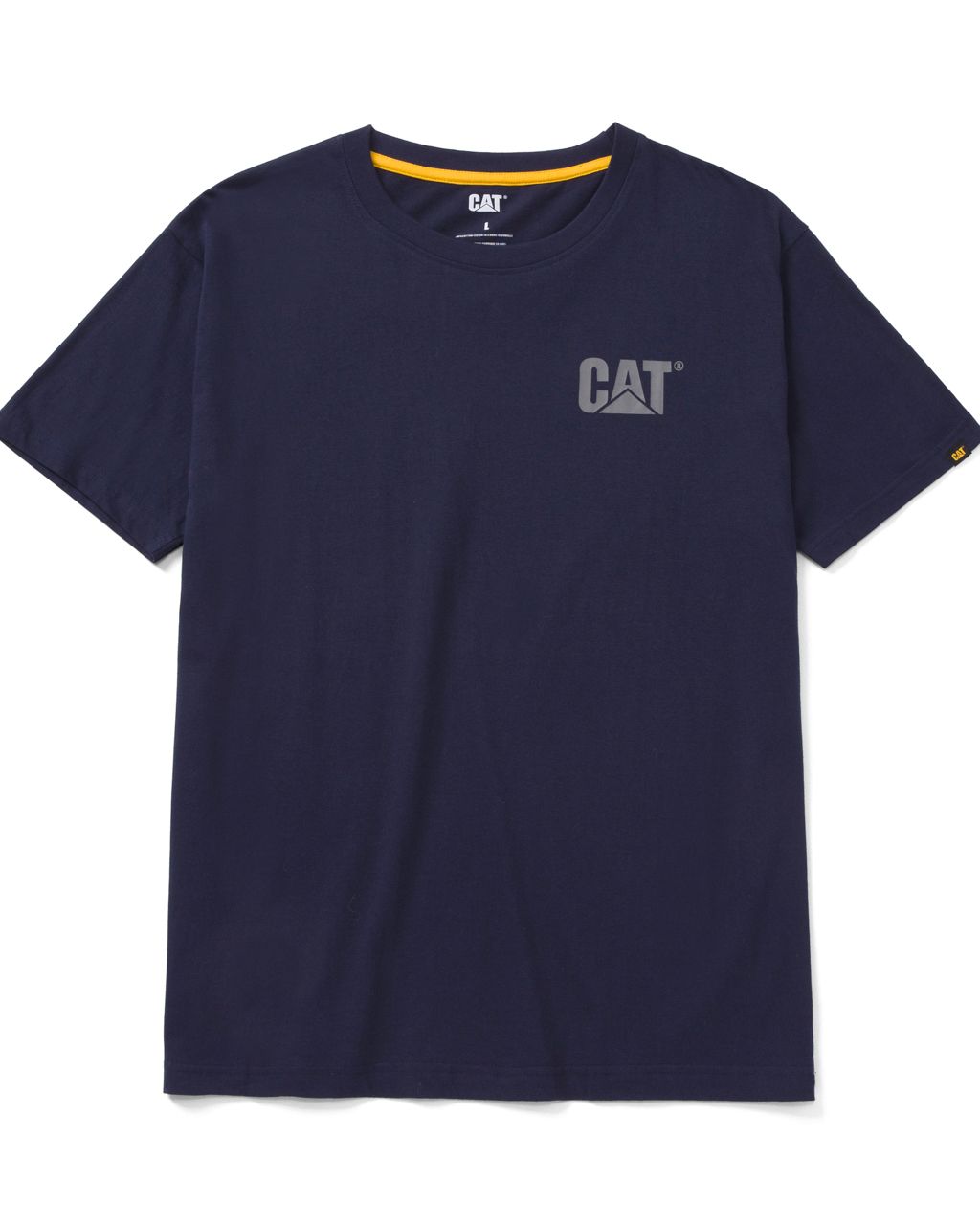 CAT Men's Trademark Short Sleeve Cotton T-Shirt